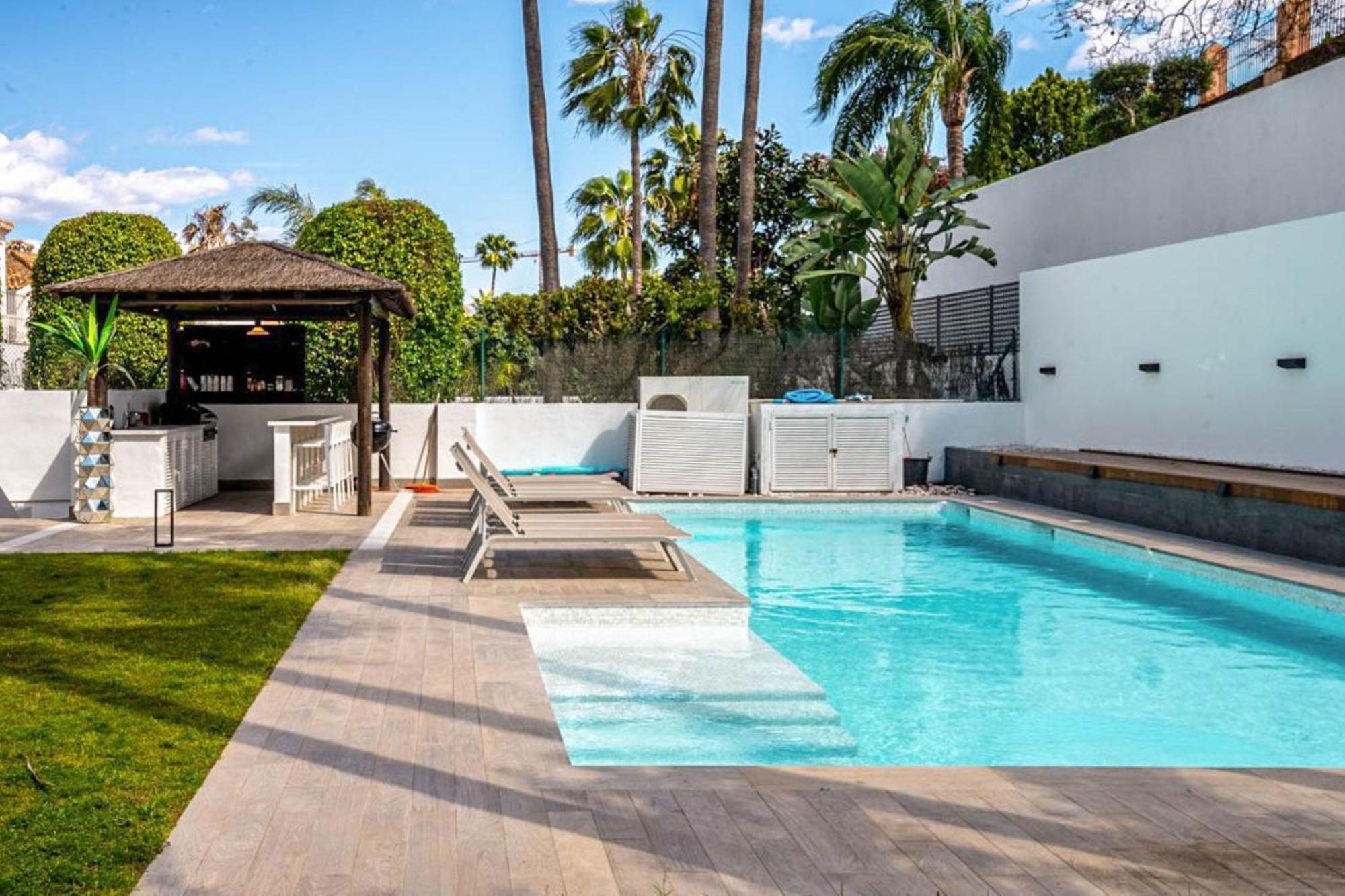 Villa New Zacaluca Pool Sauna & Gym - Happy Rentals Marbella Exterior photo