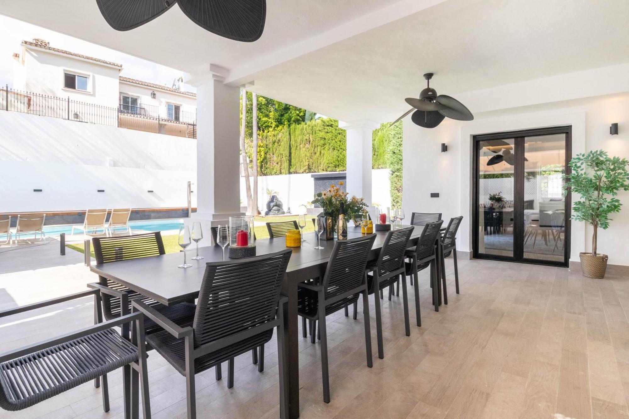 Villa New Zacaluca Pool Sauna & Gym - Happy Rentals Marbella Exterior photo