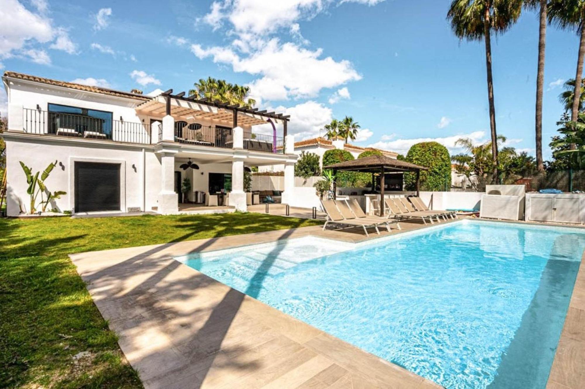 Villa New Zacaluca Pool Sauna & Gym - Happy Rentals Marbella Exterior photo